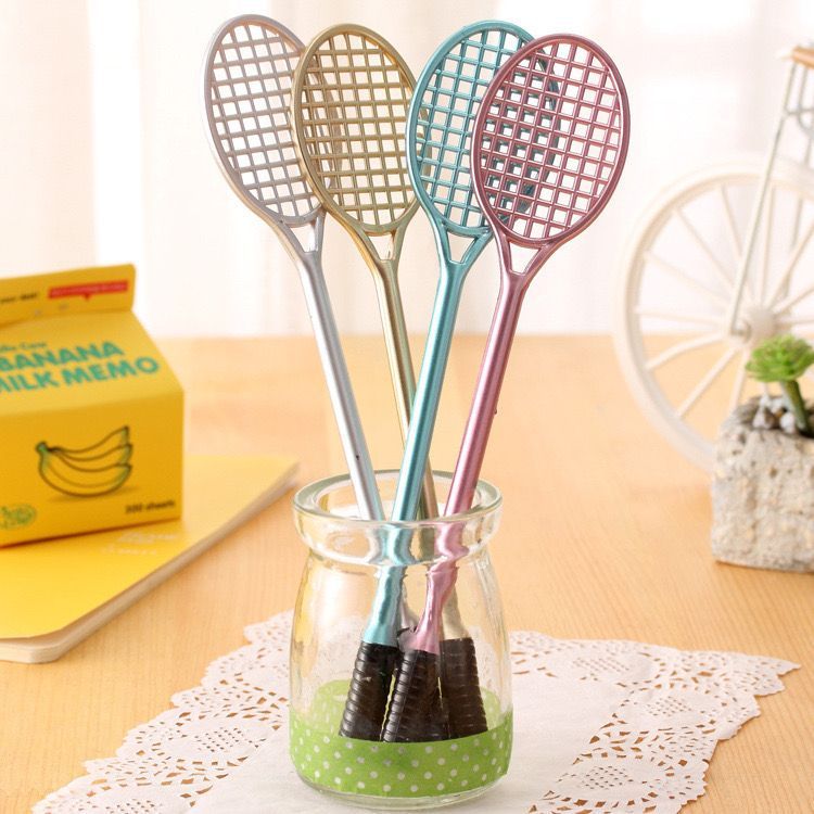

Pulpen Gel Raket Badminton Bulu Tangkis #ST076 / Pena Gel Karakter BulTang / Pena Unik Lucu
