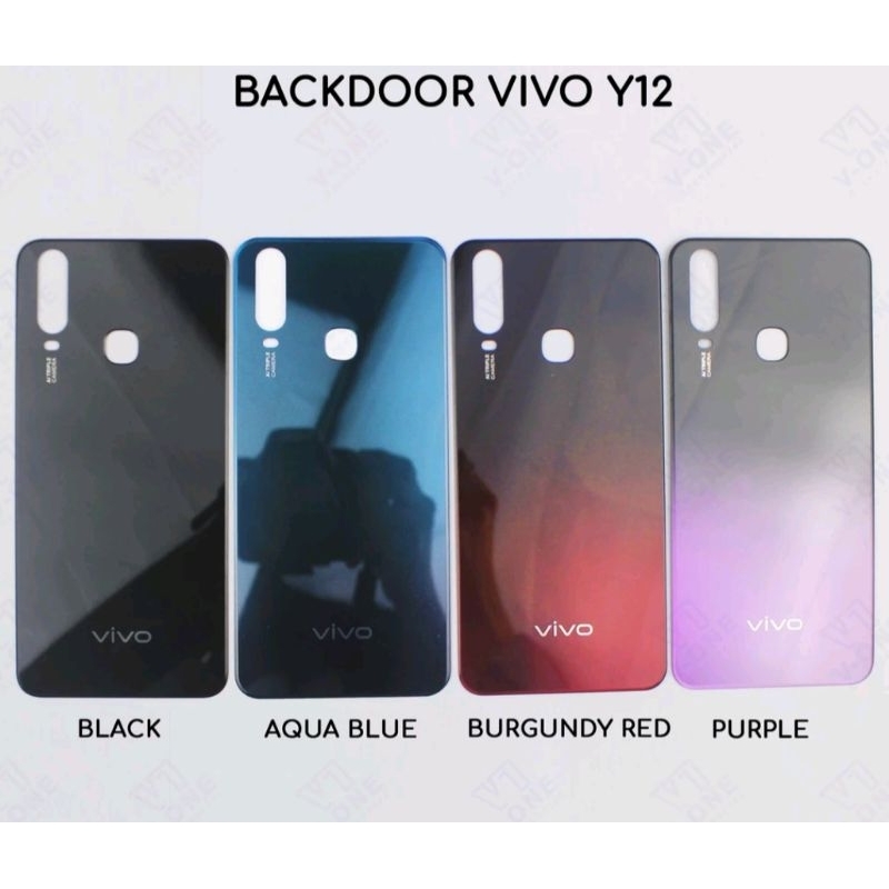 BECKDOOR BECKDOR VIVO Y 12 2019 TUTUP BELAKANG CASING BELAKANG