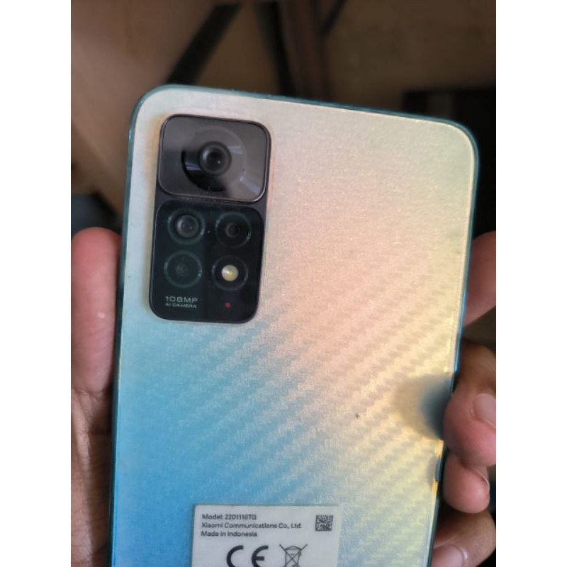 Xiaomi Note 11 pro 6 / 128 second batangan bekas