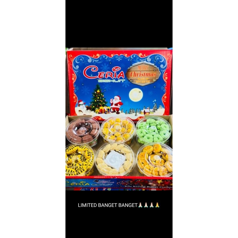 

Paket Natal Ceria isi 6 toples kue premium