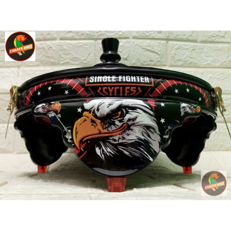 TEBOK PVC SEMOK LOVEBIRD MOTIF DECAL TERBARU