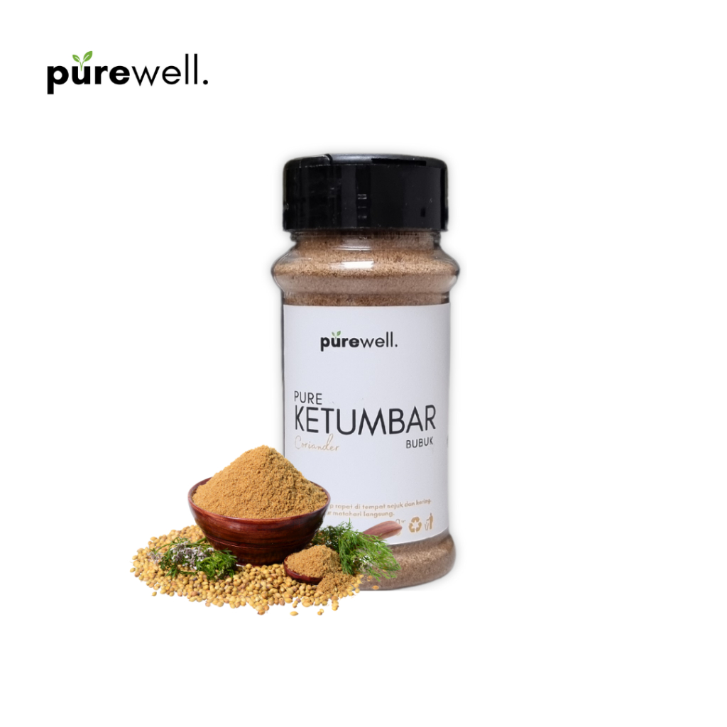 

Purewell Bubuk Ketumbar Murni / Pure Coriander Cilantro Powder 50gr