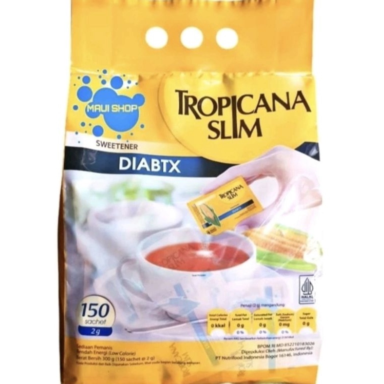 

Momen lebaran Tropicana Slim DIABTX 15 Sachet 2gr Langsung proses