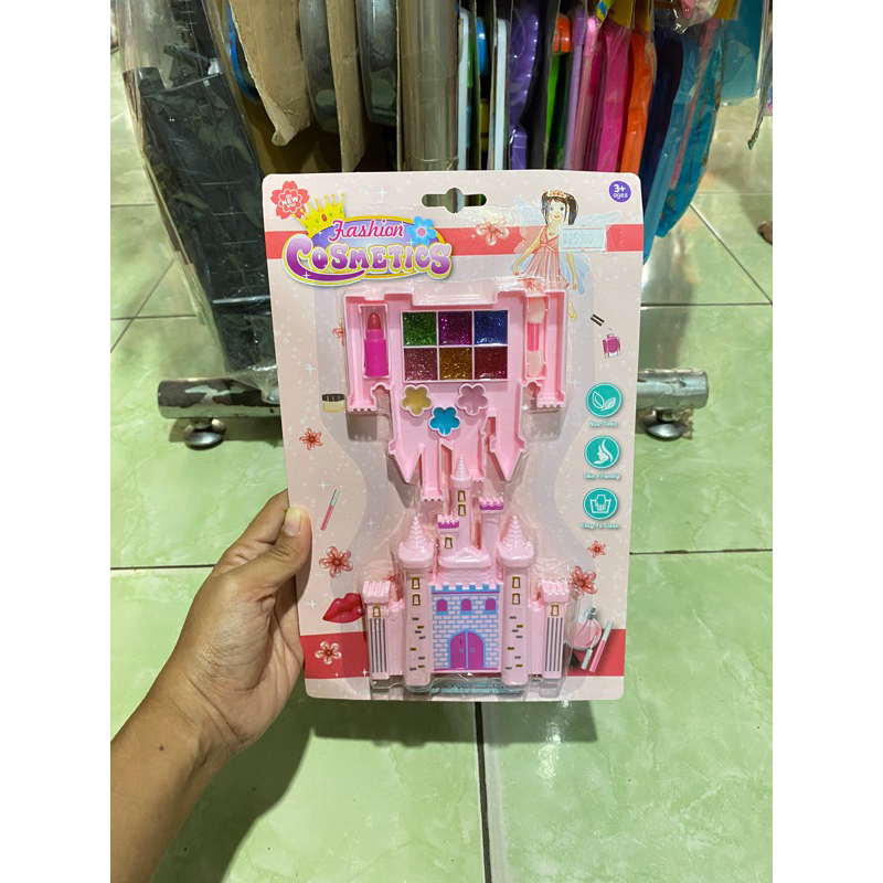 sendy toys mainan Fashion cosmetic istana Castle