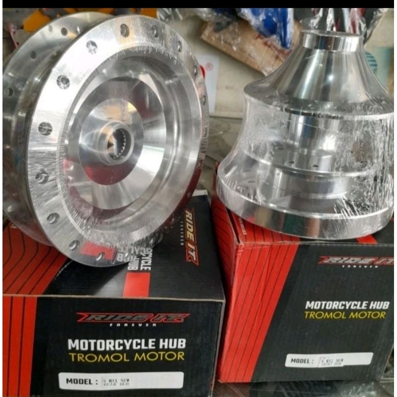 tromol nmax New belakang dan depan