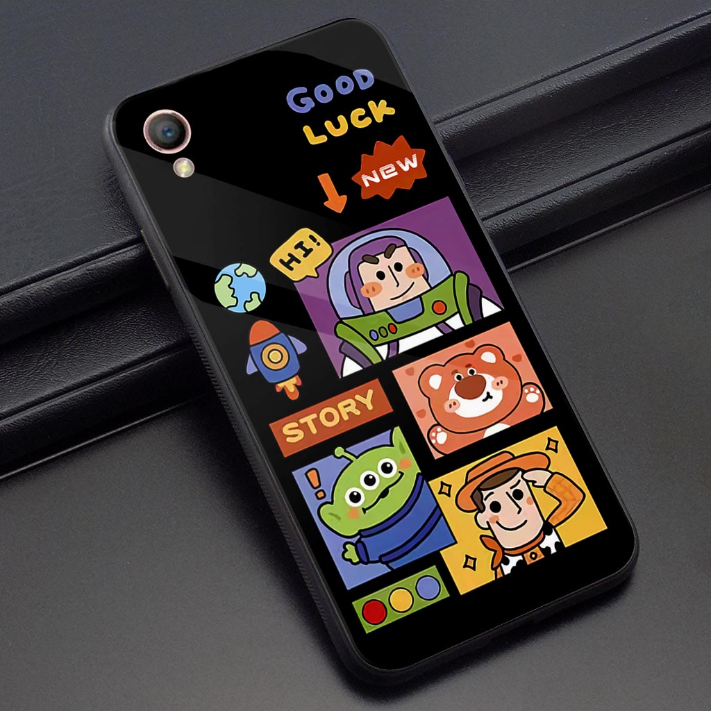 CASE OPPO A37 / A37F - Casing Oppo A37 / A37F - ( Toy Story ) - Case 2D Glosy - Case Hp - Casing Hp 