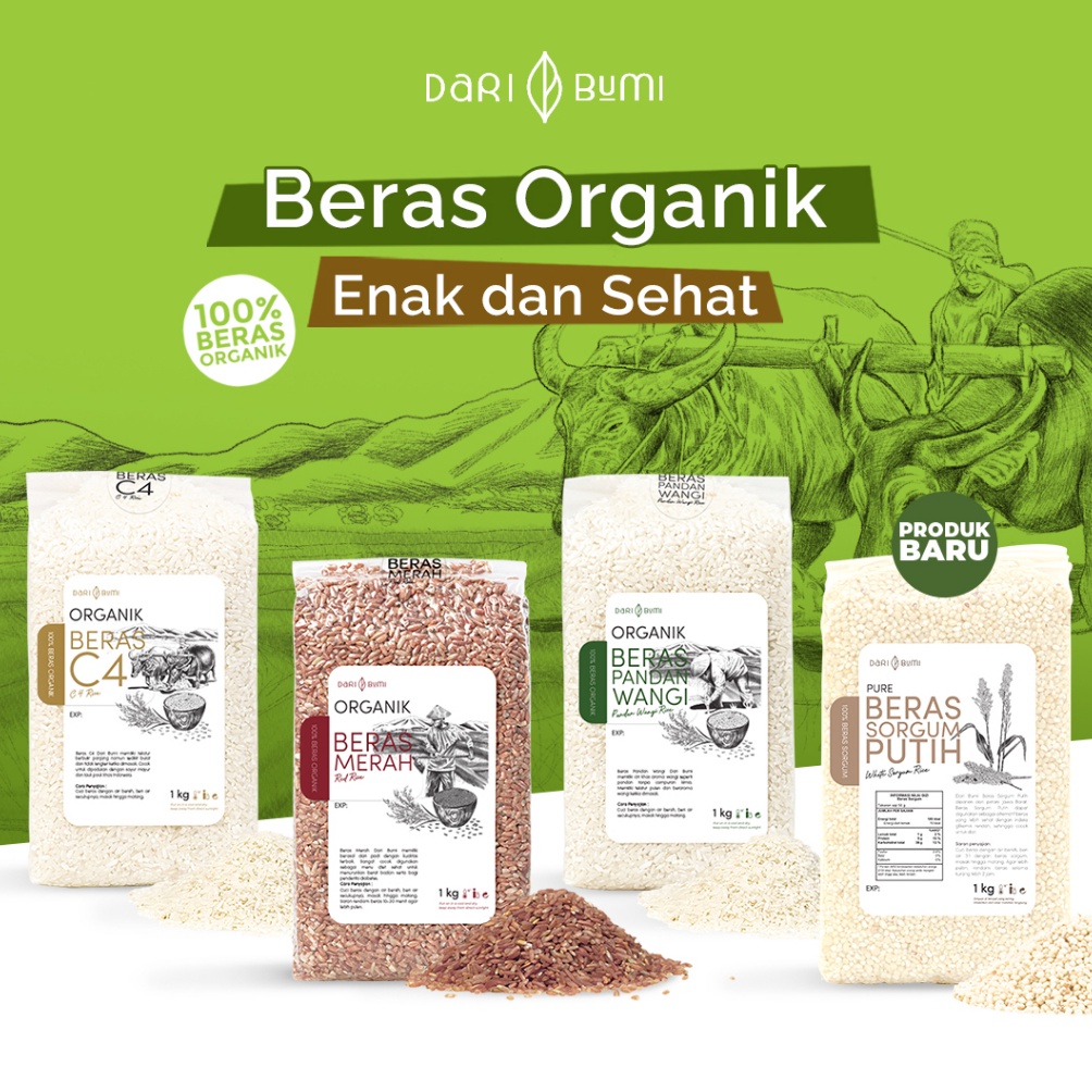 

ukof 2 Dari Bumi Beras Organik 1 Kg Premium Pure Discount