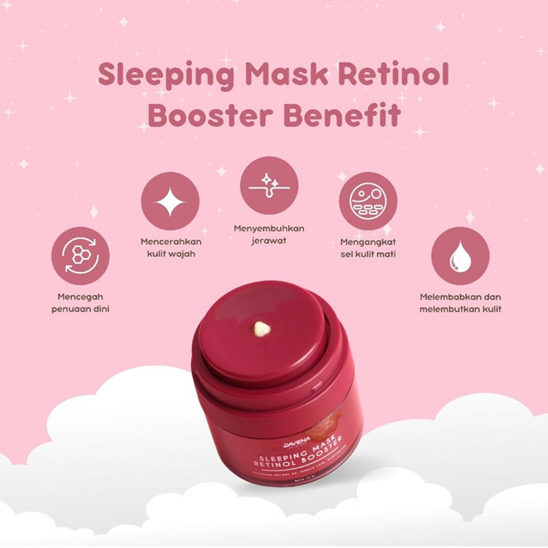 RETINOL DAVIENA SKINCARE 100% ORI || FREE GIFT