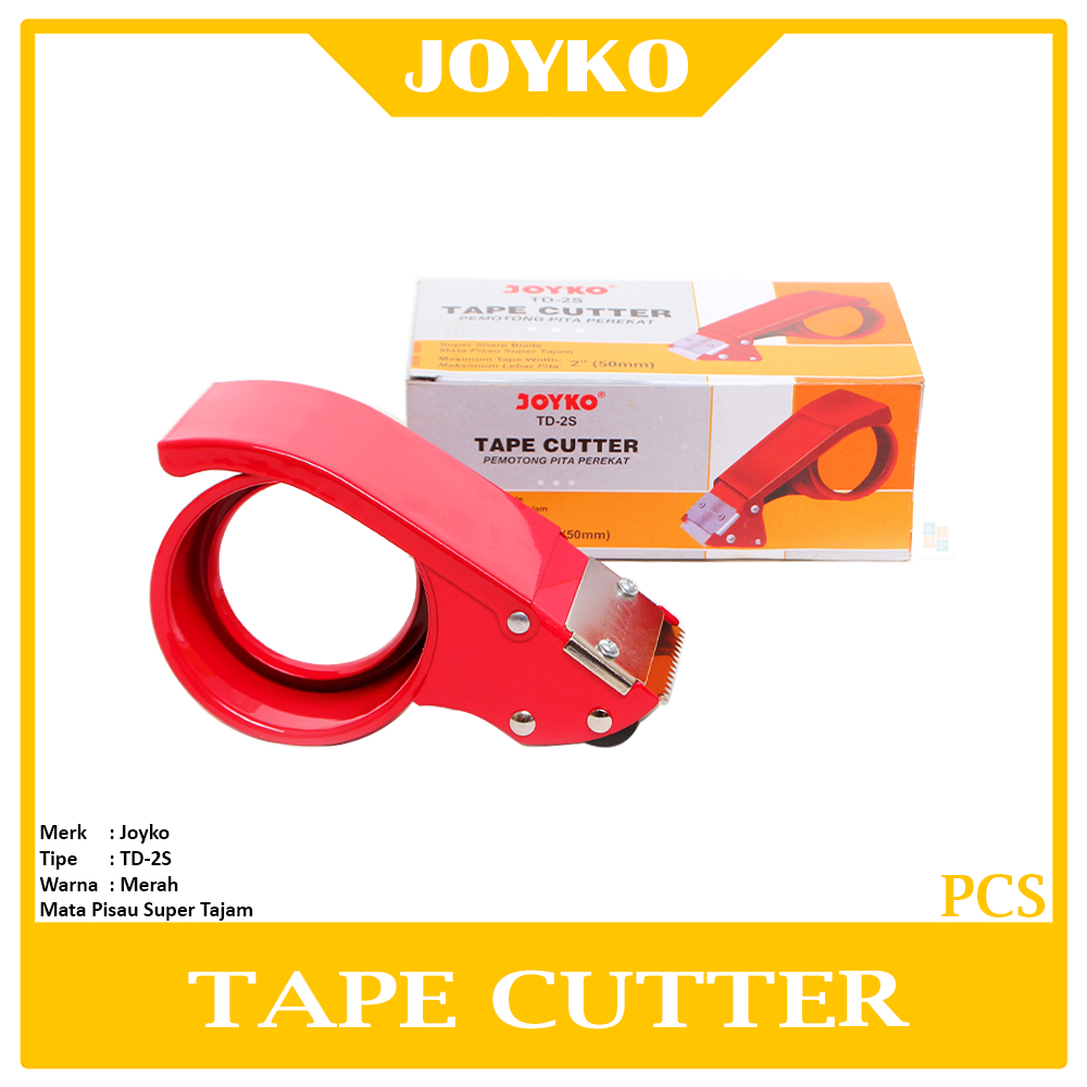 

Joyko - Tape Dispenser TD-2S Pemotong Lakban 2inch - Pcs