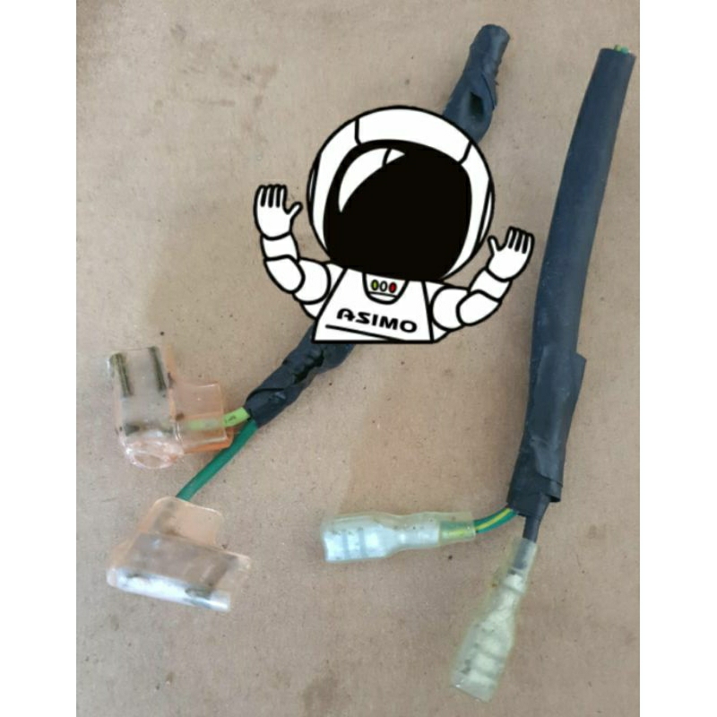 soket holder sub swit rem kecil besar pin 1 & 2 original universal kawasaki suzuki honda yamaha kymc
