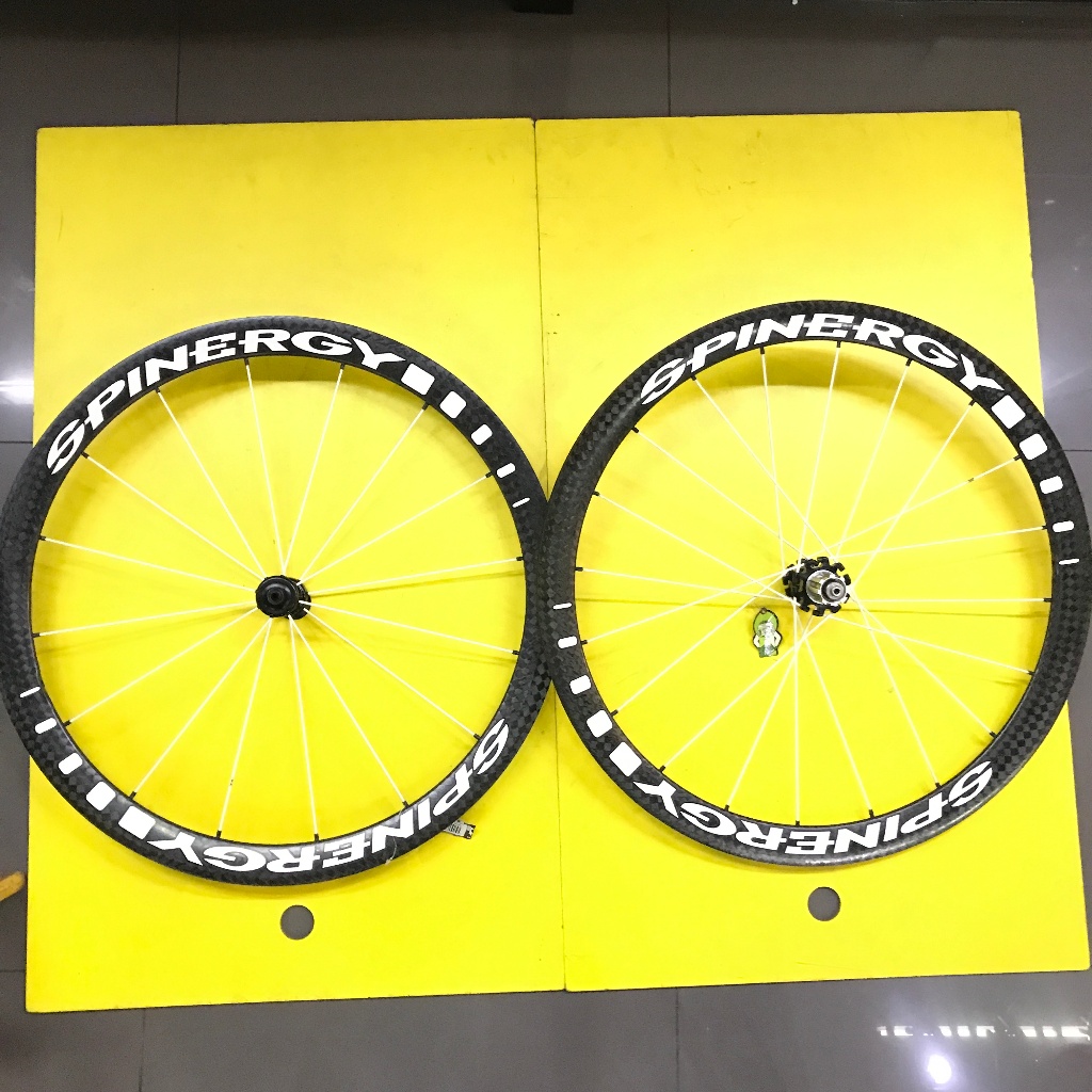 wheelset 700c spinergy carbon original wheelset roadbike
