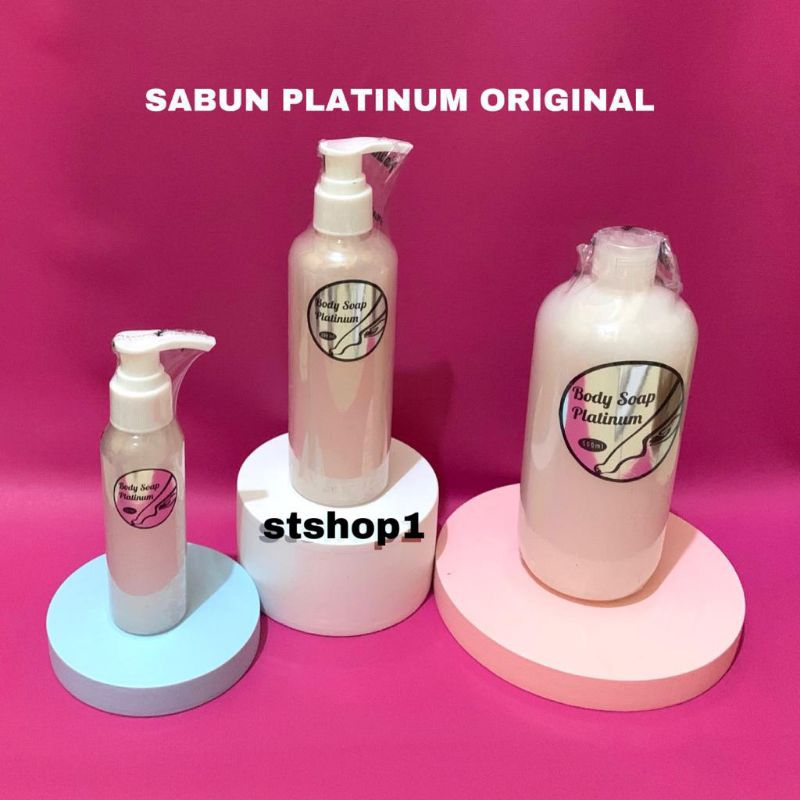 [100% ORI]BODY SOAP PLATINUM ORIGINAL