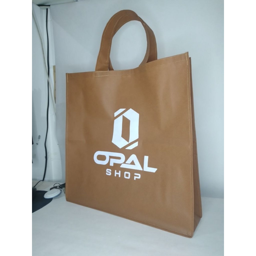 

[40x40 lebar 10/15/20/25] tas spunbond free sablon 1 sisi 1 warna