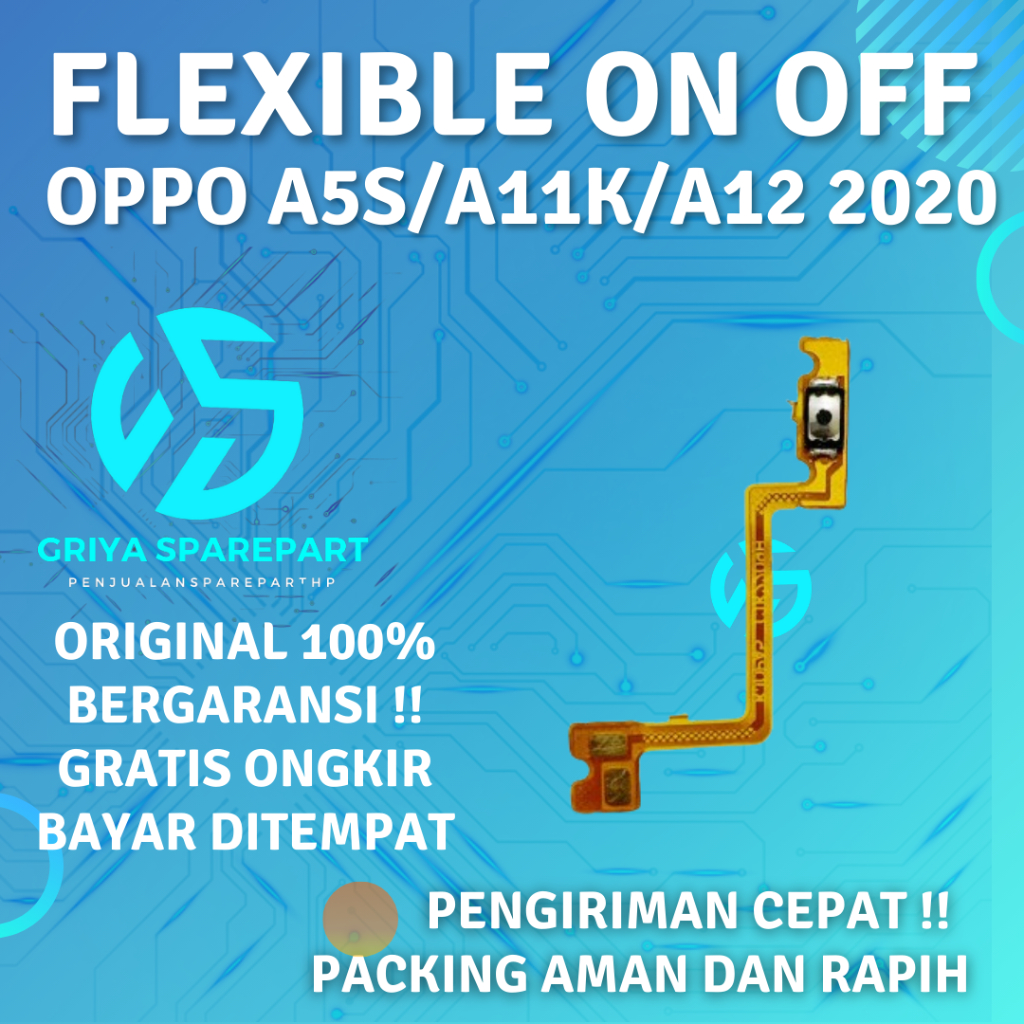 Flexibel Flexible Flexi On OFF Oppo A11k Ori
