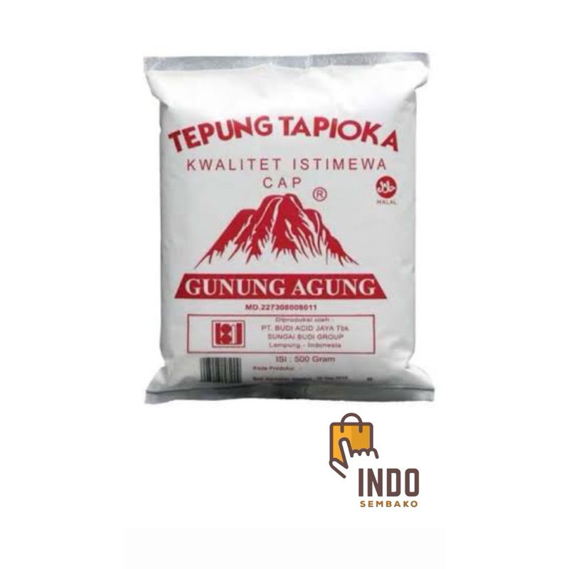 

Sagu Gunung Agung dus 20 x 500g / Sagu gunung merah / Sagu gunung merah dus isi 20