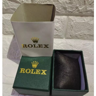 Original Jam Tangan Pria Mewah Anti Air Rolex Premium Aaa+ Mode Bulat Analog Tanggal Aktif Tali