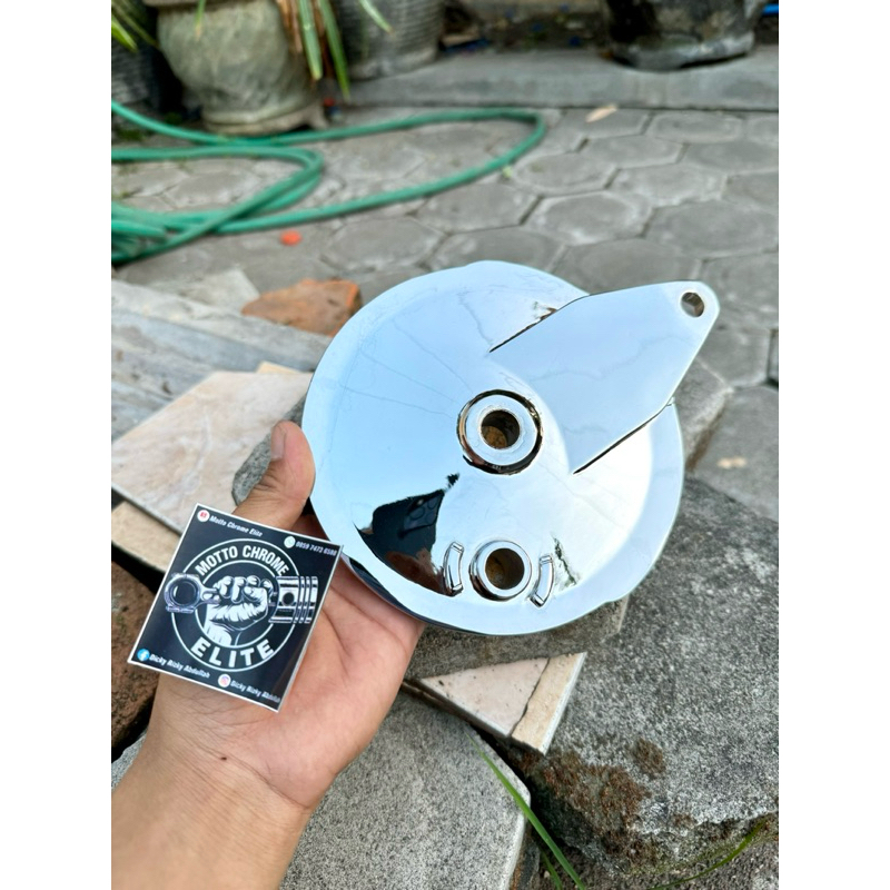 CROME TUTUP TROMOL BELAKANG RXKING PNP VIXION LAMA OLD SCORPIO BYSON RX KING