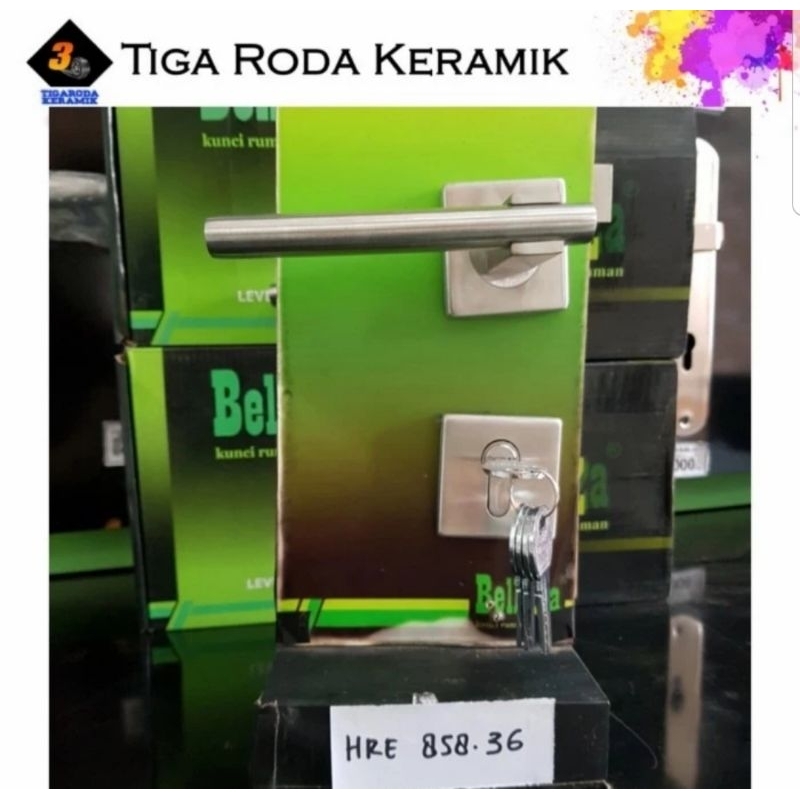 KUNCI PINTU HANDLE BELLEZA 858.36