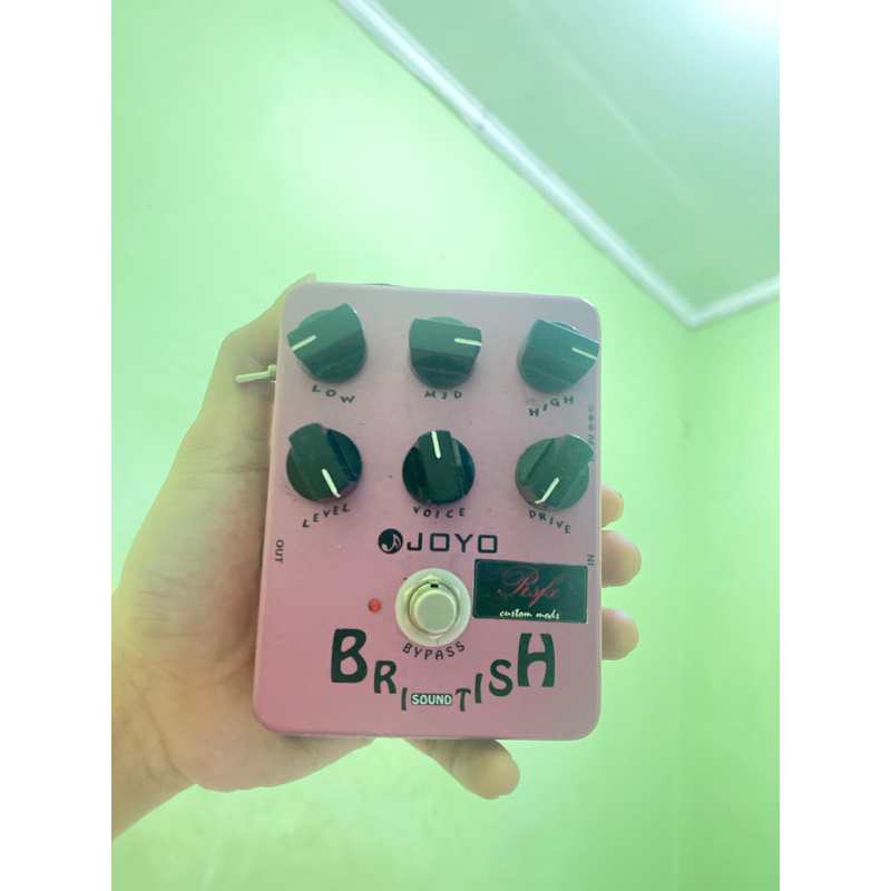 JOYO BRITISH SOUND PREAMP MOD