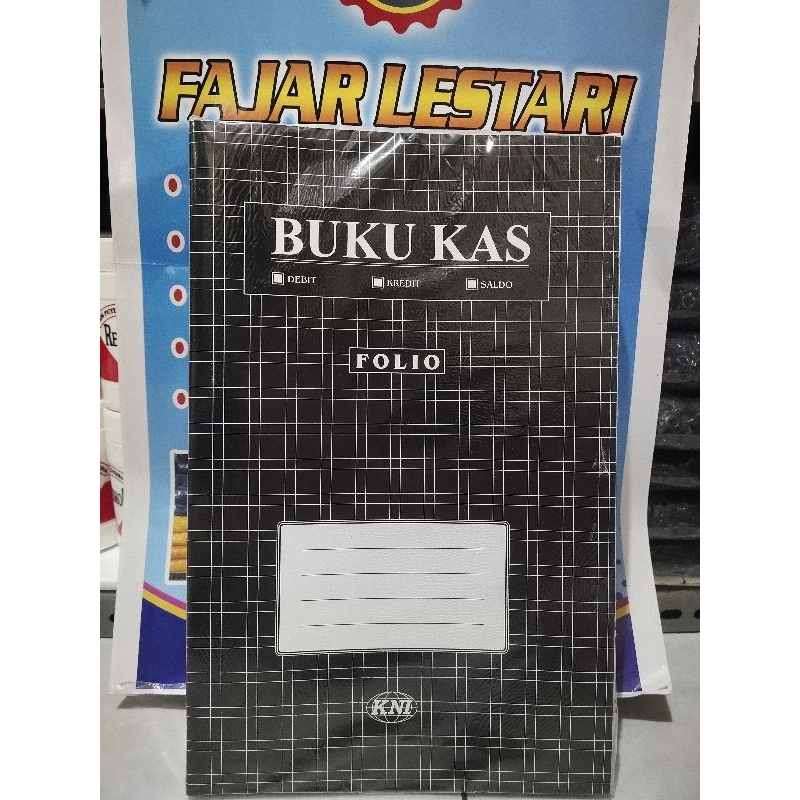 

(1 PACK ISI 10 BUKU) KNI - Buku Kas Ukuran Folio