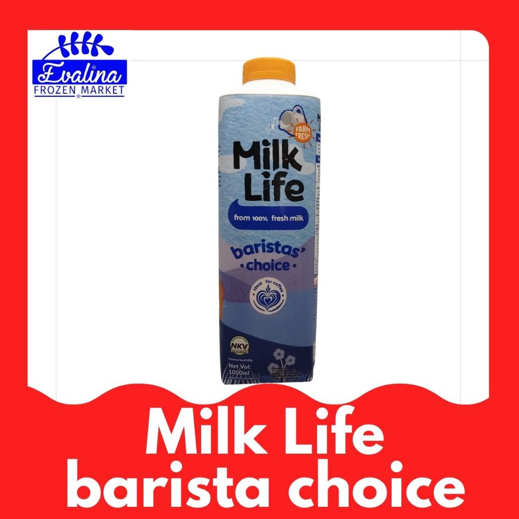 

Fresh Milk Life 1L MilkLife Barista Choice 1000 ml Milk Life 1000ml