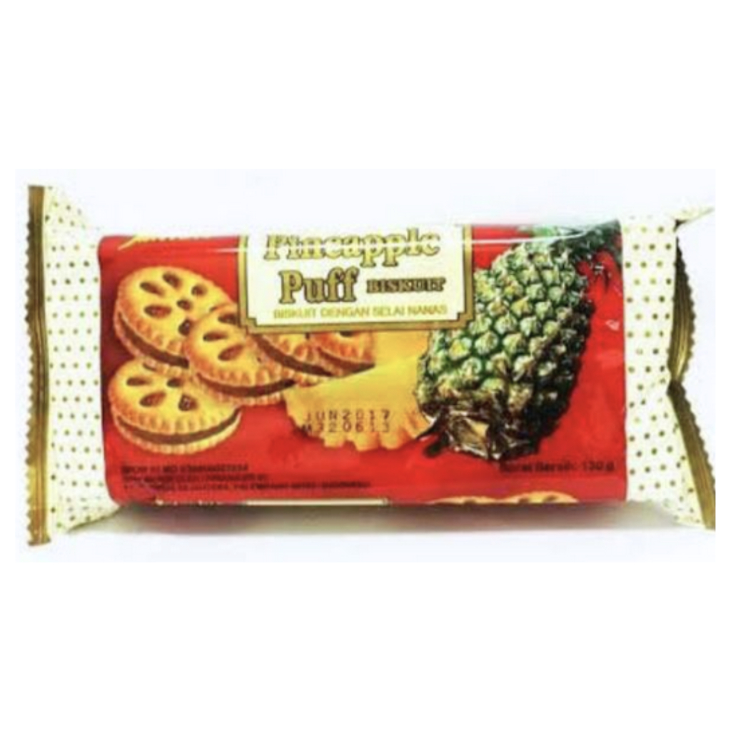 

BISKUIT INTERBIS PINEAPPLE PUFF 130 G BISKUIT NENAS INTERBIS