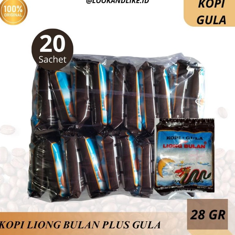 

MurahMeriah Kopi Gula Liong Bulan Kopi legend Khas Bogor Enak Murah dan Halal PAL