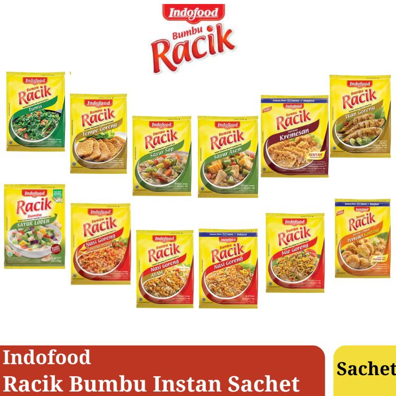 

BUMBU RACIK RENTENG TERMURAH 5/10 SACHET