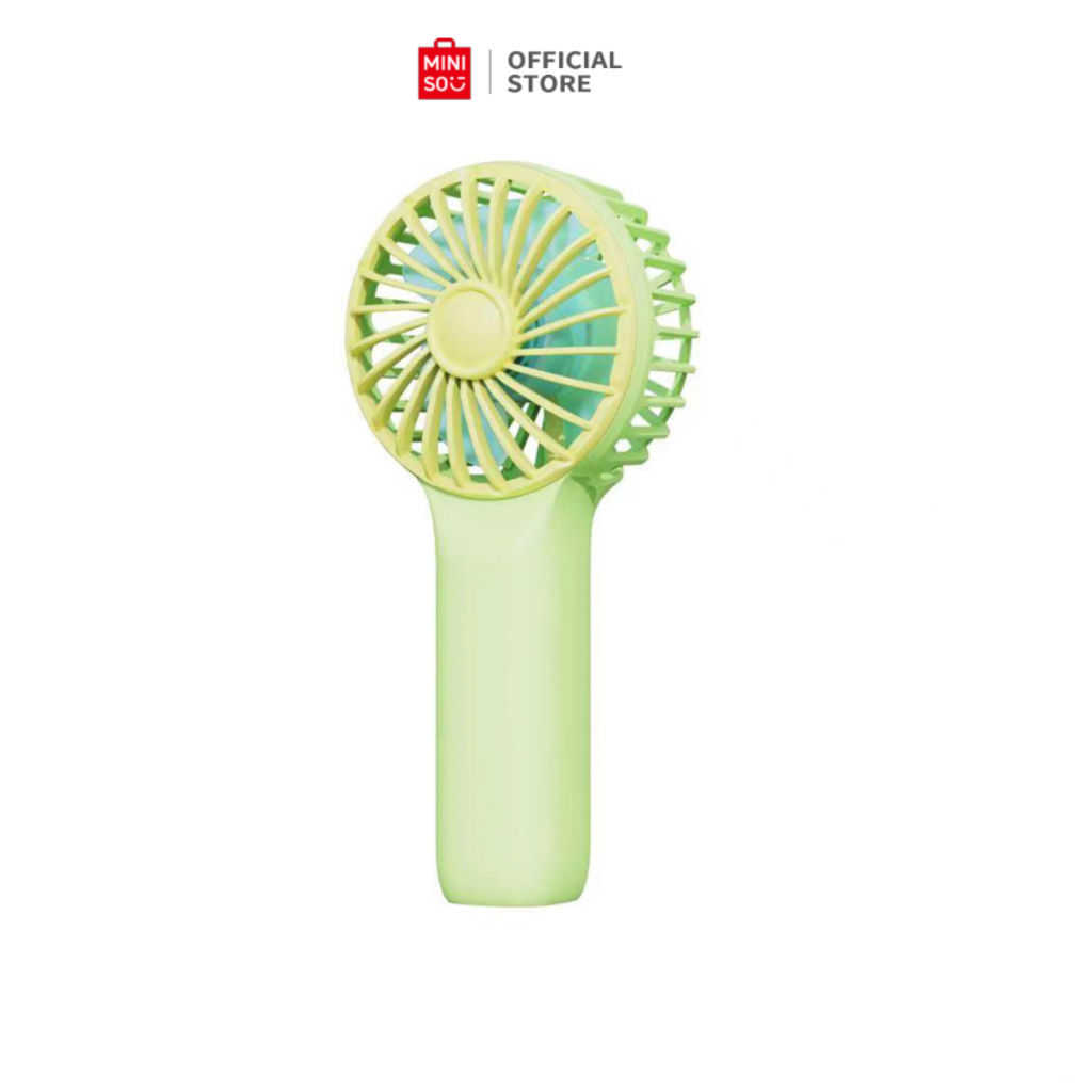 Miniso Kipas Angin Mini Portable Hand Fan 1200mAh Type-C Charging Kipas Kecil Genggam Tahan Lama