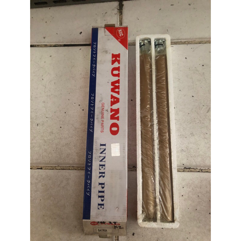 as shock depan 1set+Mur as shock Satria 2T merk KIC