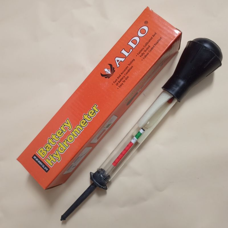 Alat Tes Kadar Air Aki ALDO | Battery Hydrometer | Hydrometer Accu HDM-02 | Hydro Meter