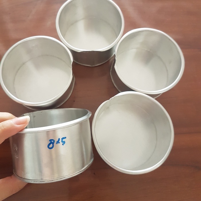 Loyang bulat mini loyang kue bolu mini loyang kecil tinggi 4 cm