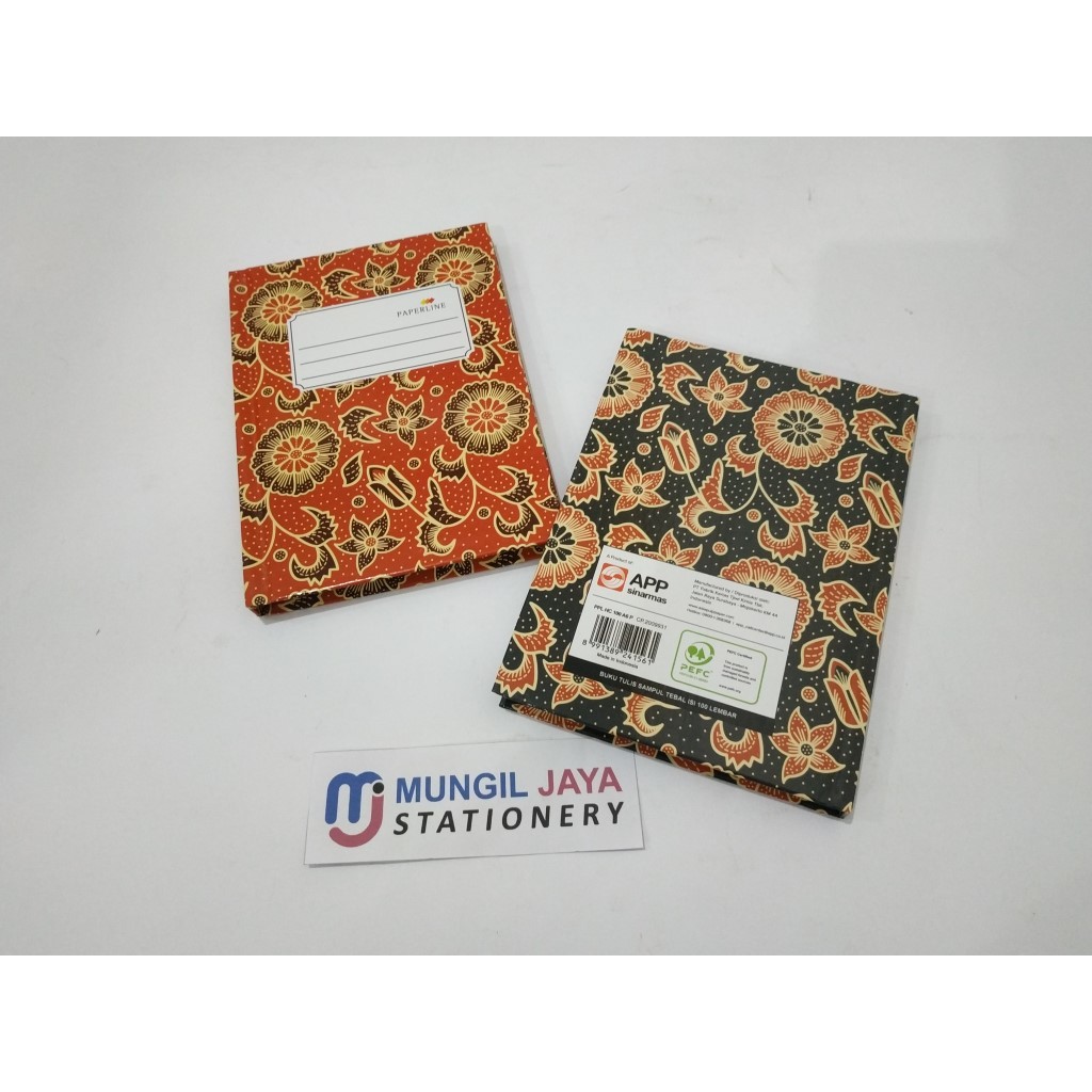 

BUKU HC 100 KECIL/A6 PAPERLINE