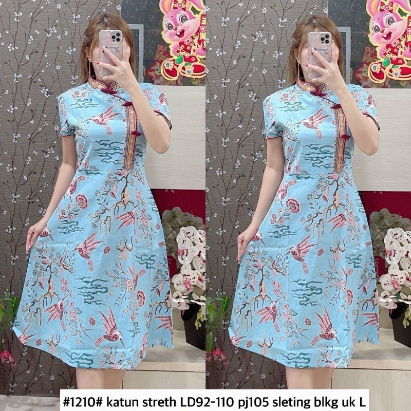 1210 dress batik shanghai