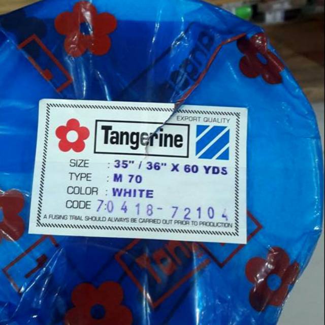 TANGERINE M70 KAIN KERAS STAPLEK