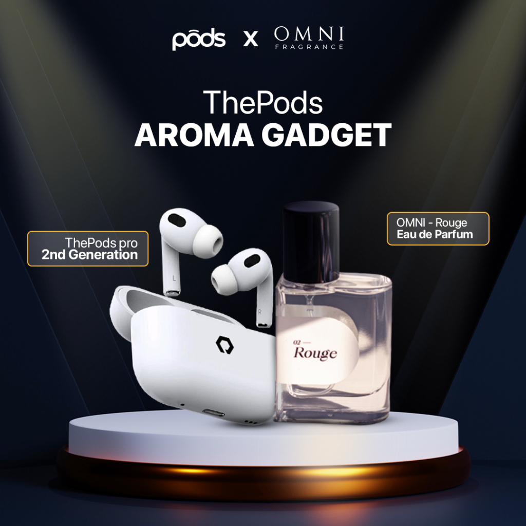 ThePods Aroma Gadget [The Pods 2nd Generation + OmniFragrance] Pods X Omni - by PodsIndonesia