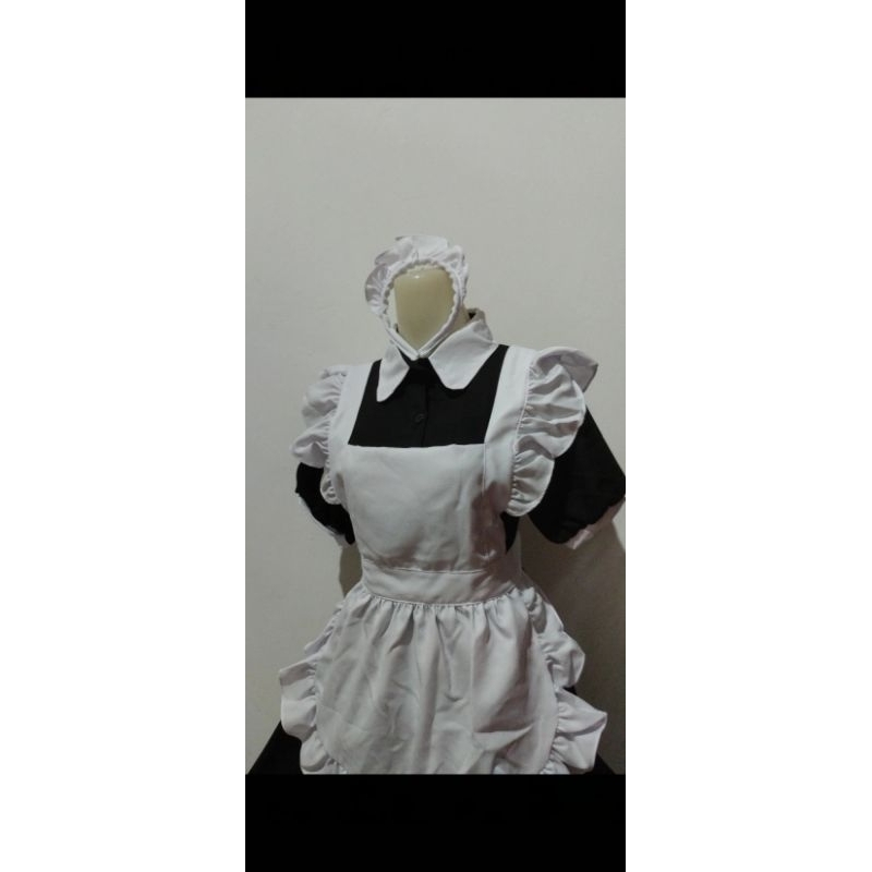 fullset cosplay yor forger costume maid costume ,wig aegyao wig blonde ash