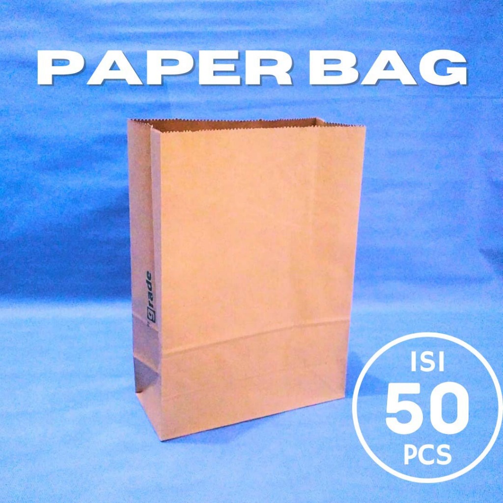 

Paper Bag SOS / Kantong Kertas #S (isi 50 pcs)