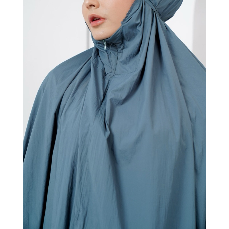 Mukena Travel Mini Parasut Korea Crinkle Sierra Series