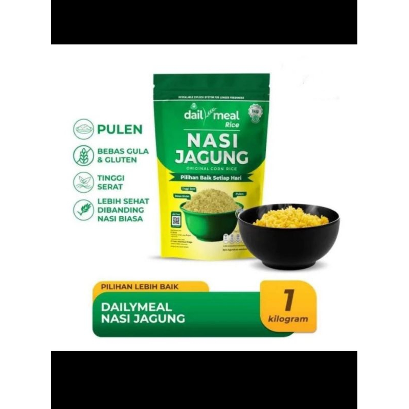 

daily meal rice nasi jagung 1kg