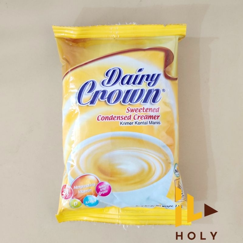 

DAIRY CROWN Susu Kental Manis (1kg) Bag / 1kg Dairy Crown Susu Krimer Kental Manis