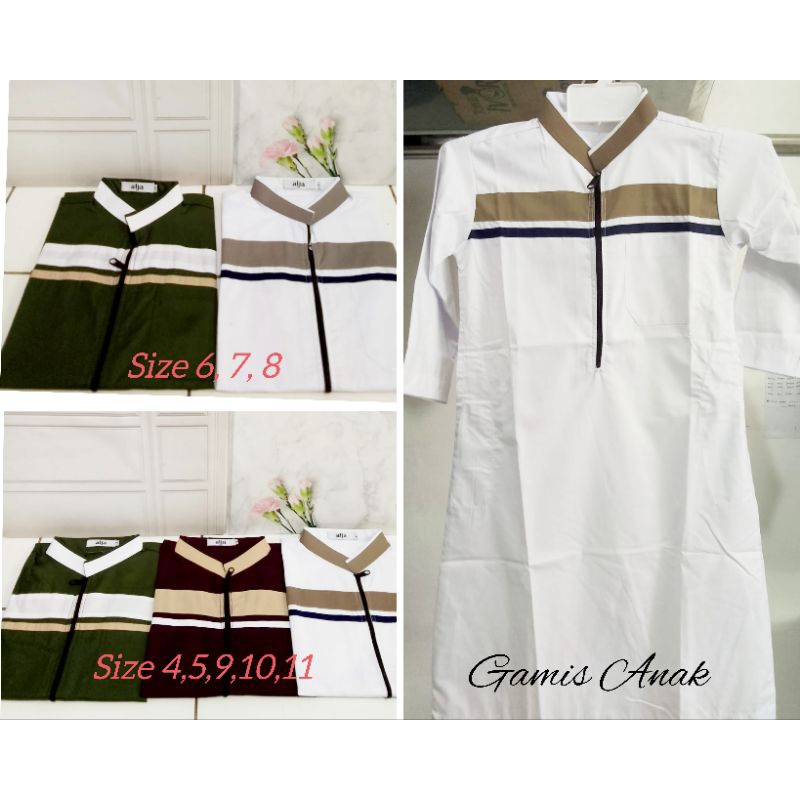 Gamis anak/gamis allebas/gamis remaja