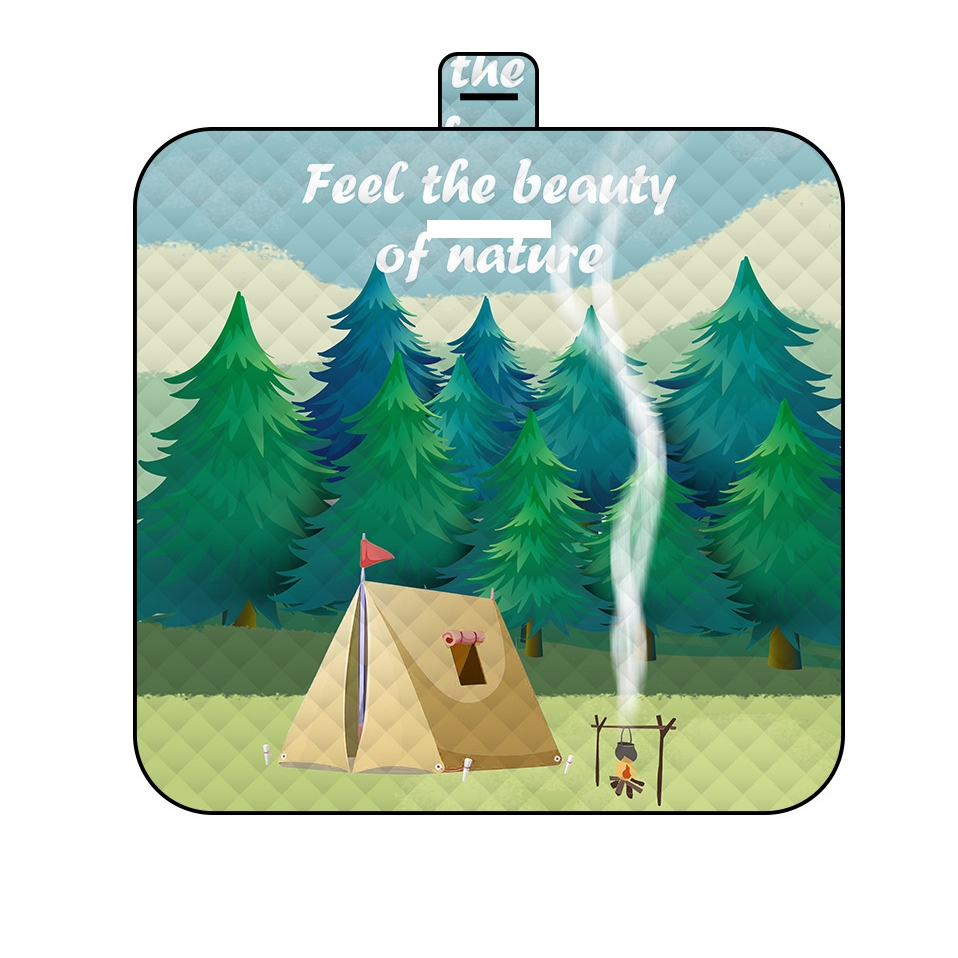 Matras Tikar Camping Matras Tikar Piknik Matras Motif Camping