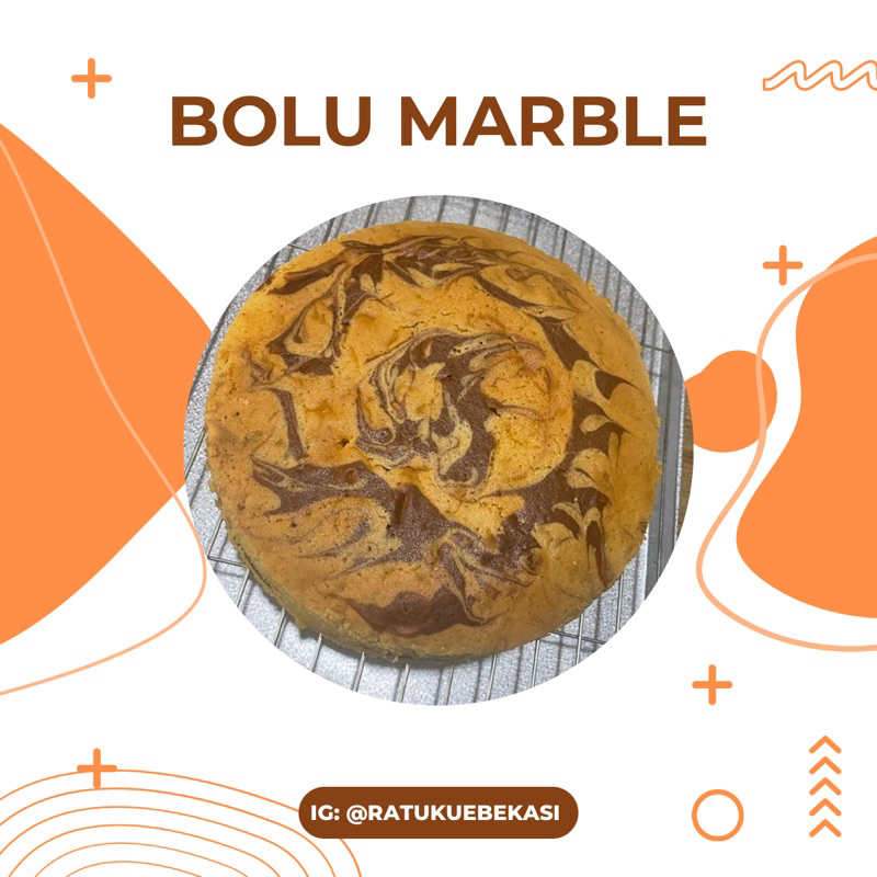 

Bolu Marble/ Bolu Marmer Uk.20-Kue Hantaran/Lamaran/Hampers