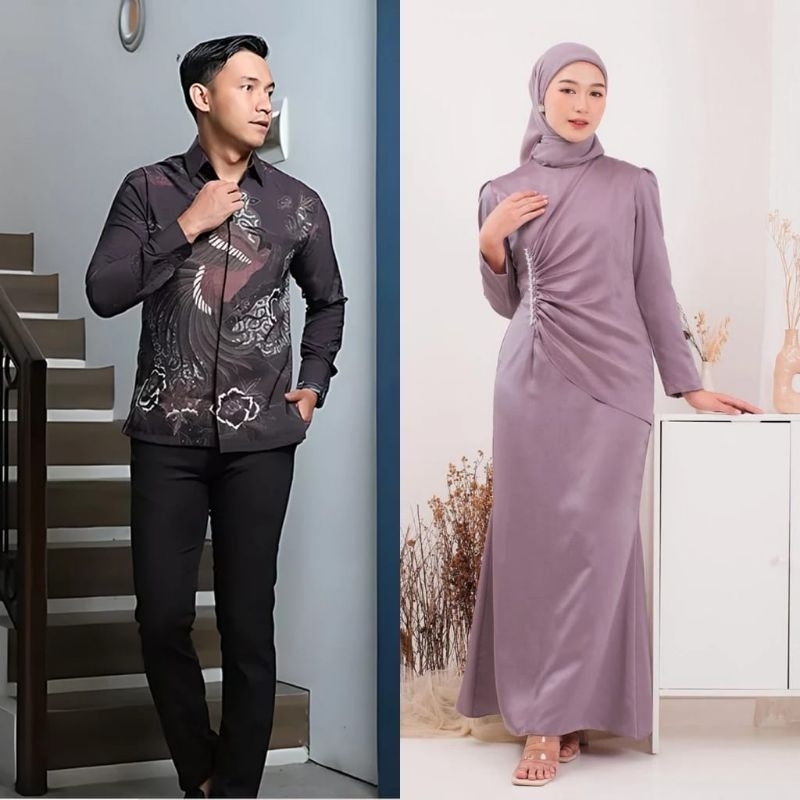 COUPLE PREMIUM / DANIA DRESS COUPLE / BAJU COUPLE / DRESS TERBARU / BATIK COUPLE / BAJU LAMARAN
