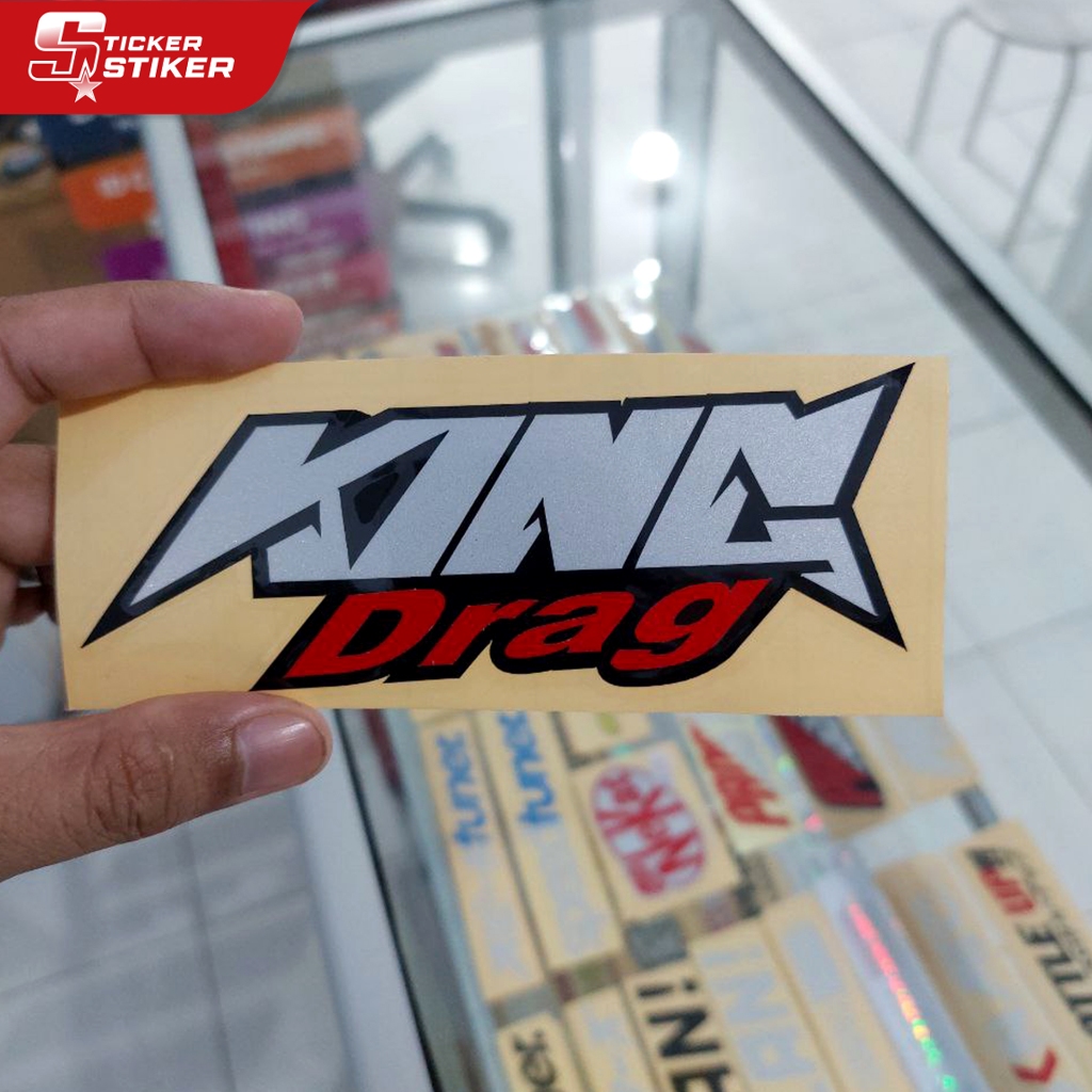 Stiker Cutting King Drag Bahan Skotlet