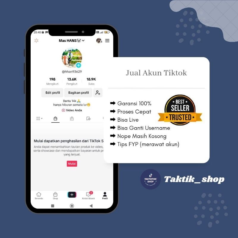 akun tiktok fyp akun tiktok real Followers akun tiktok garansi akun tiktok aktif akun tiktok