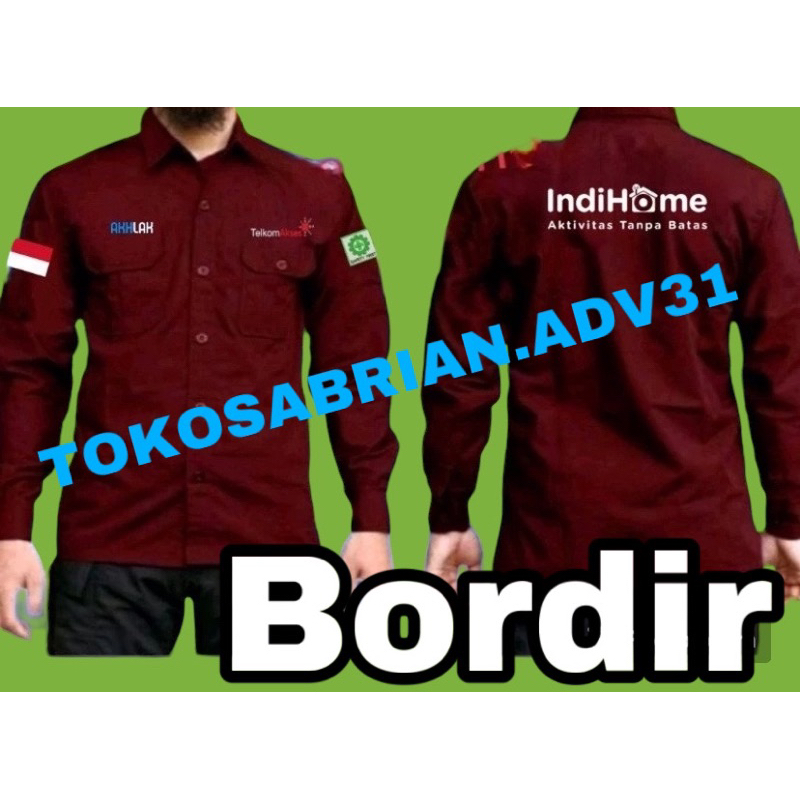 KEMEJA INDIHOME SERAGAM INDIHOME BAJU INDIHOME