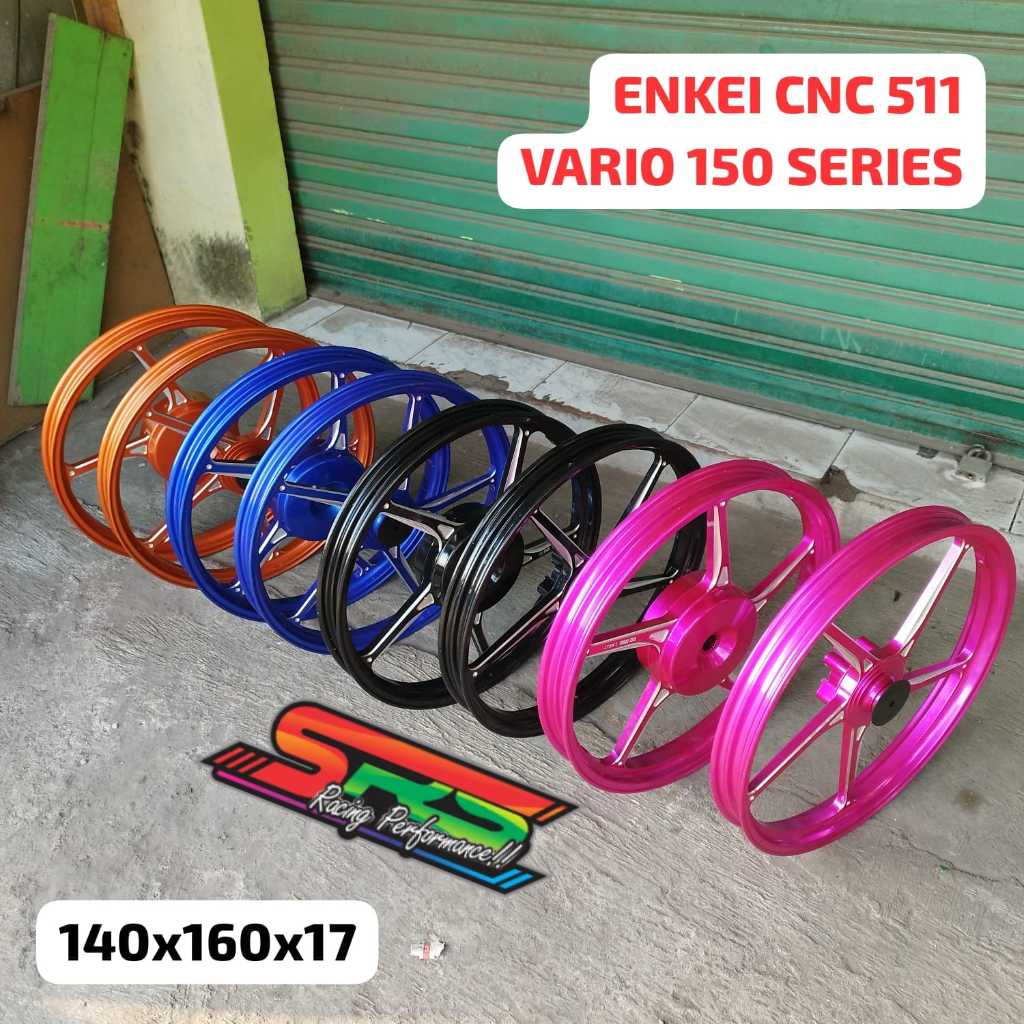 Velg Enkei CNC VELG FG511 140-160 ring 17 vario 125 vario 150 pcx 150 Velg Mutakin Ring 14