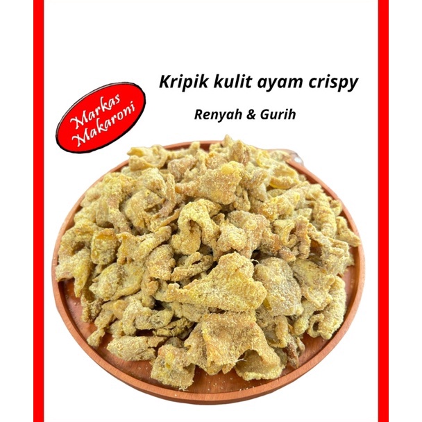 

MODEL MFG234 kripik kulit ayam crispy 25gr